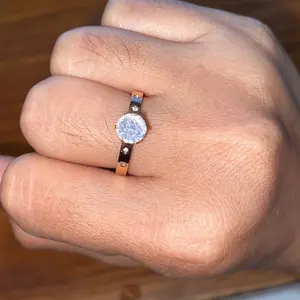 TORTLE - Cincin Titanium Wanita HALLIE | Perhiasan Cincin Mewah Fashion Premium Simple Ring Aesthetic