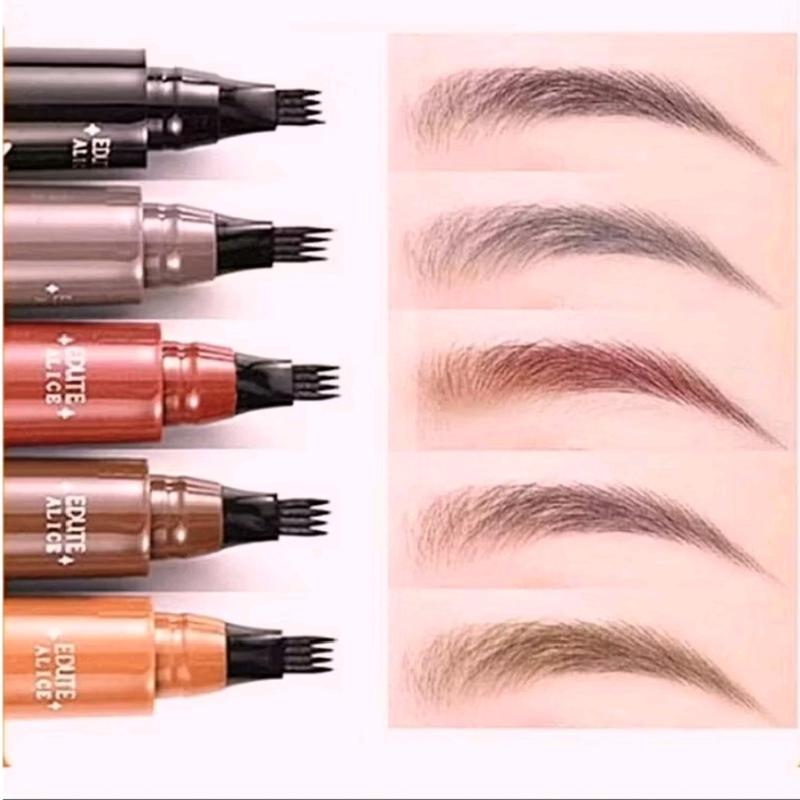 Pensil Alis Tint My 4 Tip Waterproof Long Lasting Anti Luntur Coklat Eyebrow brow pencil 0