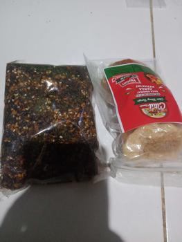 Product Review of 1BUNGKUS BON NORI 120gr FREE 1bungkus Bacitul  Food Seaweed Kering Makanan from u**7 0