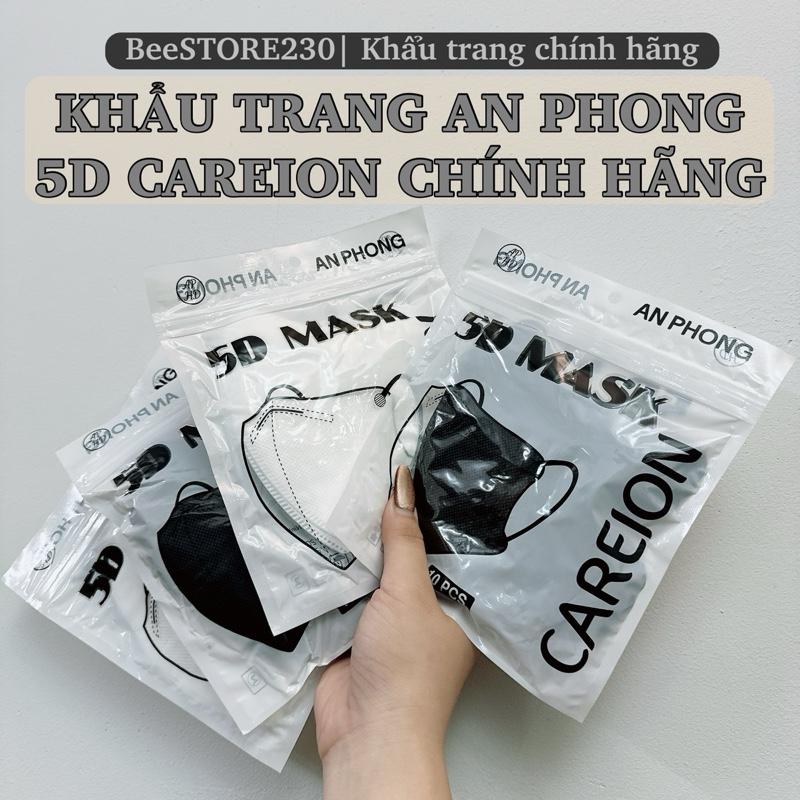 [THÊM 30cái] Thùng 300 cái  Khẩu Trang 5D CAREION mẫu đẹp nhất 5D Thái Lan form đẹp 3 lớp mỏng