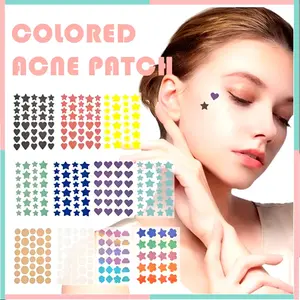 *COD* Acne patch lucu Pimple Patch Penghilang Jerawat Acnes Spot Care Plester Jerawat Acne Treatment 36 buah stiker jerawat Cute Star/Heart