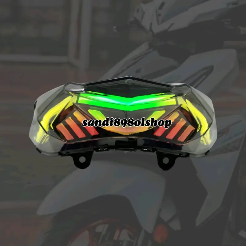 LAMPU STOP VARIO OLD 2015-2017 MODE RGB RUNNING MULTICOLOUR VARIO WD177 5