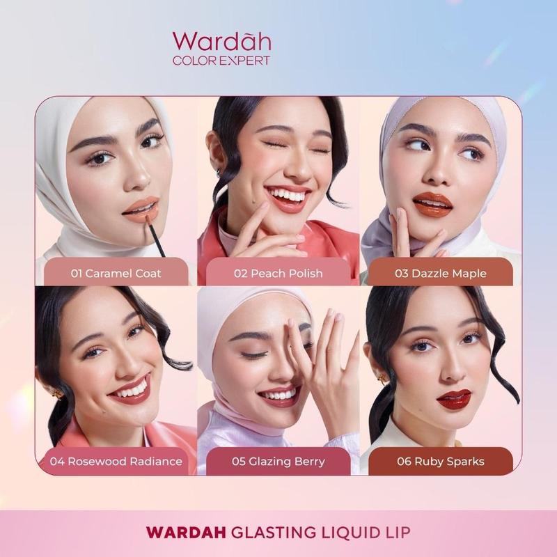 WARDAH GLASTING LIQUID LIP | Lipcream 2