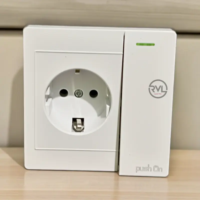 PUSH ON Saklar Premium IB Series Saklar Engkel / Saklar Seri / Saklar Triple / Stop Kontak / Saklar Engkel Stop 5