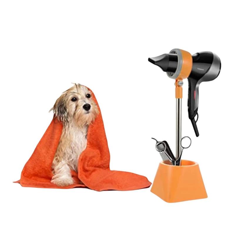 Product Introduction of Portable  Rotatable Professional Foldable Hand Free Pet Grooming Hair Dryer Holder For Pets 0