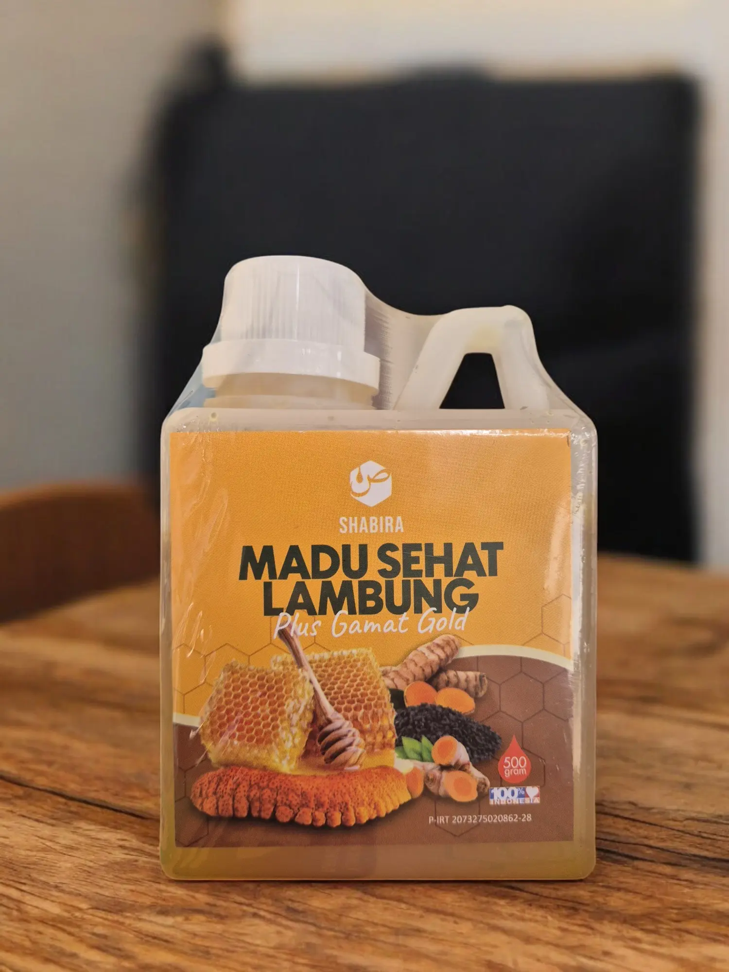 Madu Sehat Lambung Shabira 500gr - Herbal Asam Lambung dan Maag Asli Honey Bahan Syrup