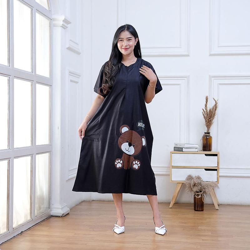 Product Introduction of Daster Wanita Kekinian Mini Pendek Gemoy Mama Muda Body Press Busui Cantik 11