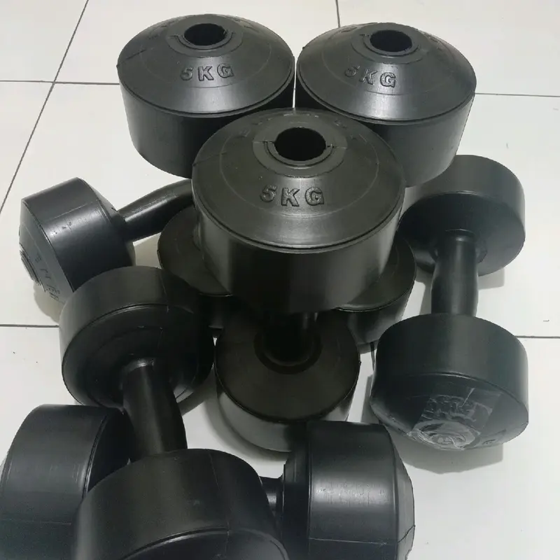 dumbell kosongan/barbel klontongan uk 5kg sepasang (2pcs) 0