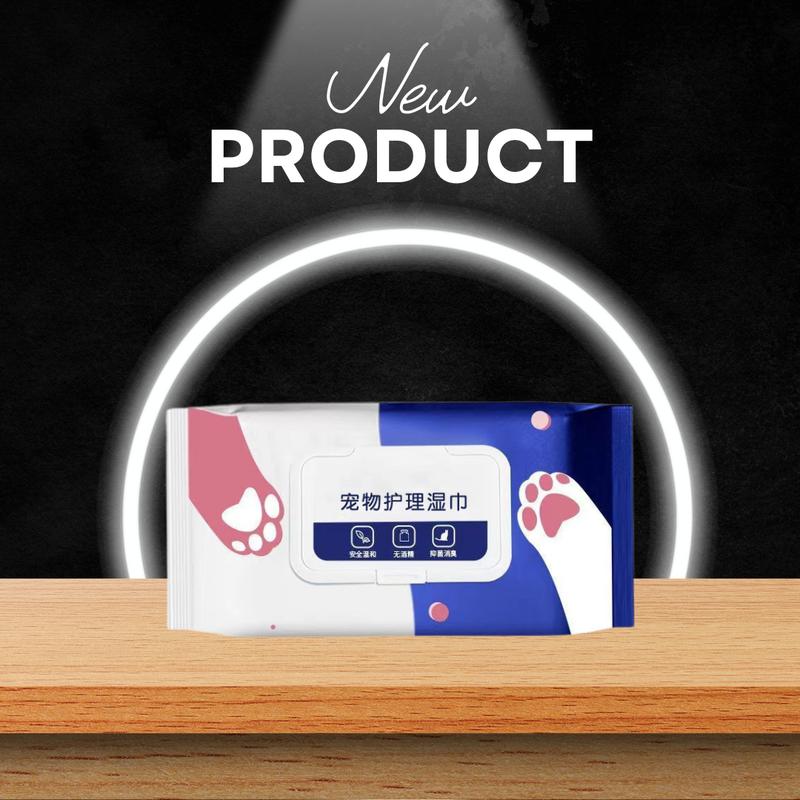 DONGWU Pet Wet Wipes Tissue Basah Anabul Untuk Anjing Dan Kucing 3