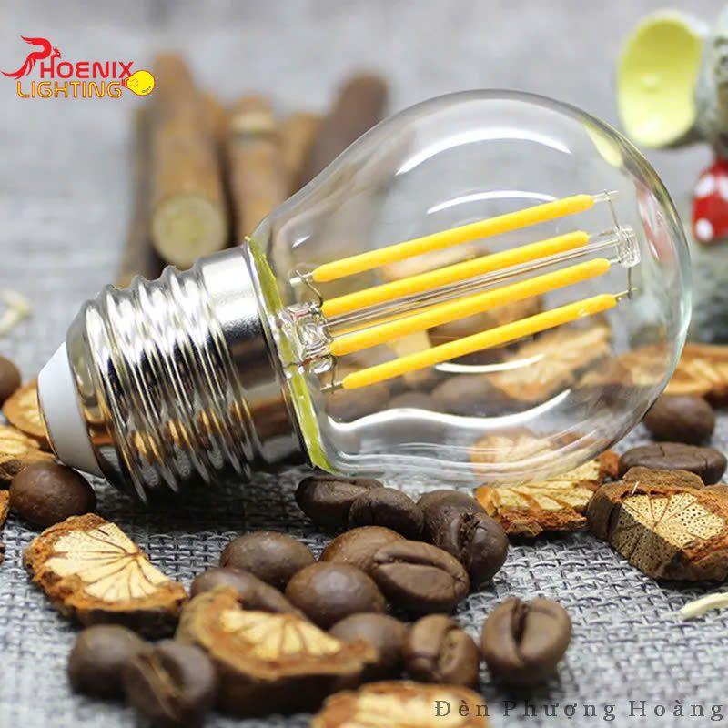 Bóng Đèn Edison G45 Vintage LED Lắp Đèn Trang Trí