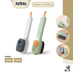 [BELI 2 LEBIH HEMAT] ANGOLA Sikat Pembersih Multifungsi D53 Sikat Pembersih Sepatu/Baju Cleaning Brush With Liquid Dispenser gantungan karet