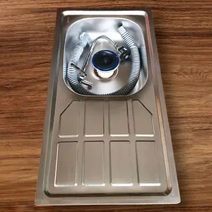 Bak Cuci Piring Kitchen Sink Full Stainless Stell Ukuran 75x40x14 Ketebalan 0,3mm Anti Karat