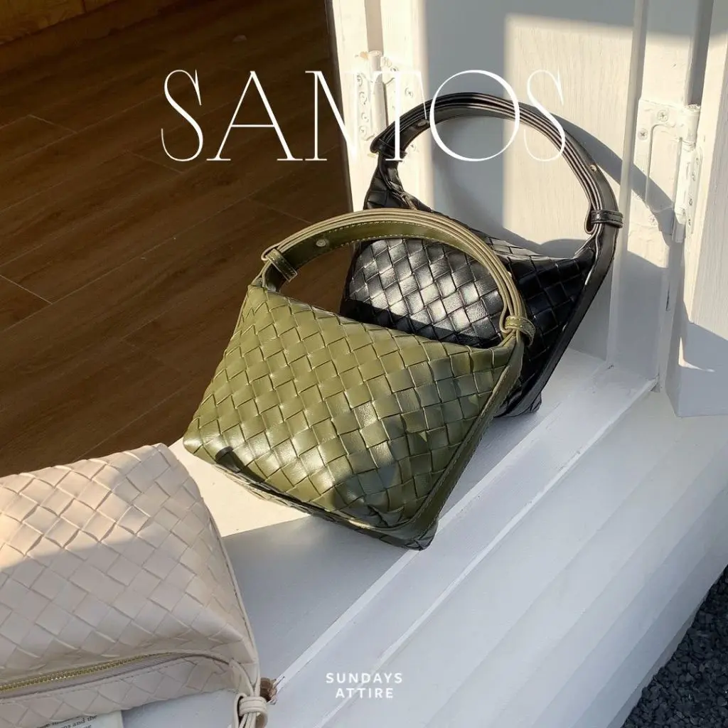 Sundays Attire - SANTOS Multiway Woven Bag / Hand Bag / Shoulder Bag / Tas Wanita