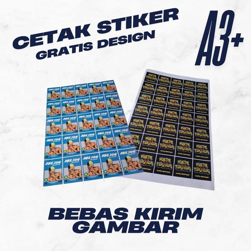 Product Introduction of Cetak Stiker Bebas Kirim Gambar A3+ 23