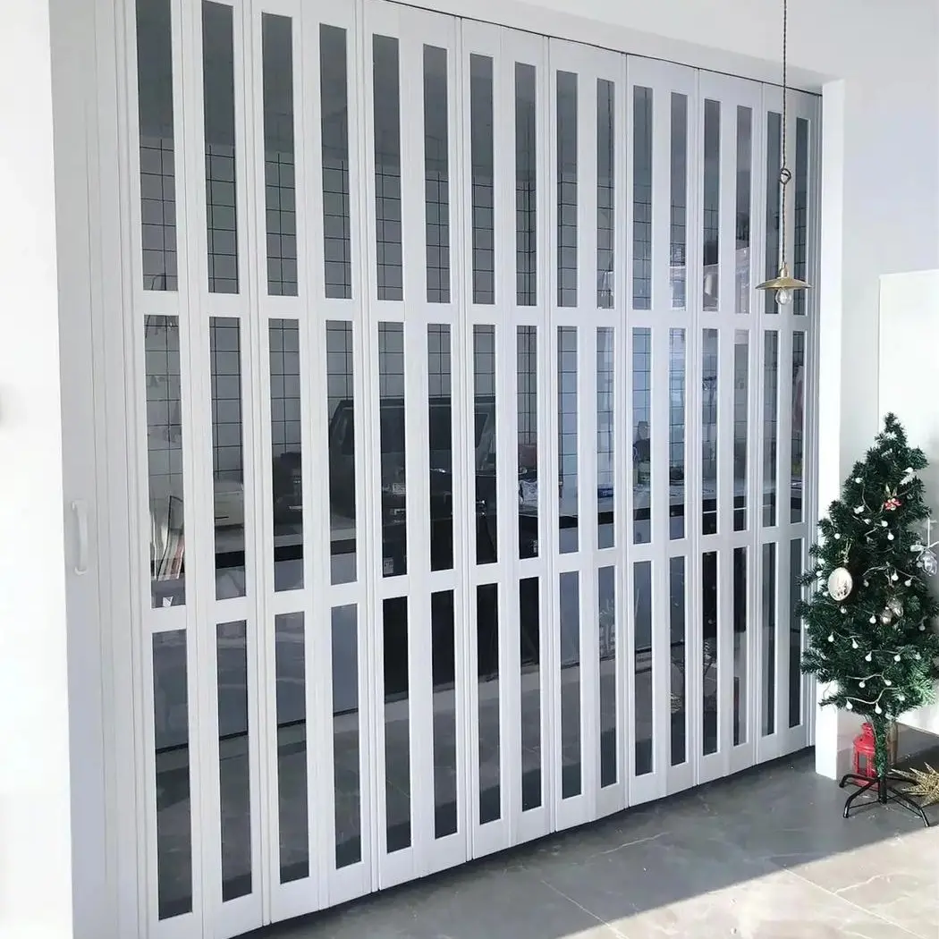 FLASH SALE PINTU GESER PVC KACA  TRANSPARANT / PVC FLOODING DOOR / PINTU PENYEKAT RUANGAN  MINIMALIS