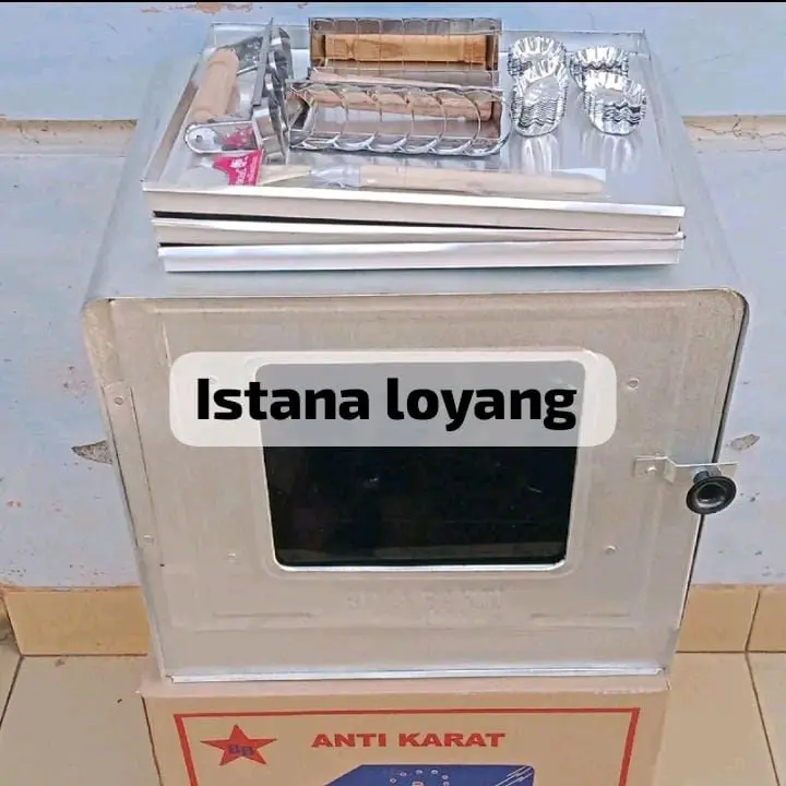 OVEN BIMA MINI SATU SET LENGKAP 3 SUSUN ANTI KARAT