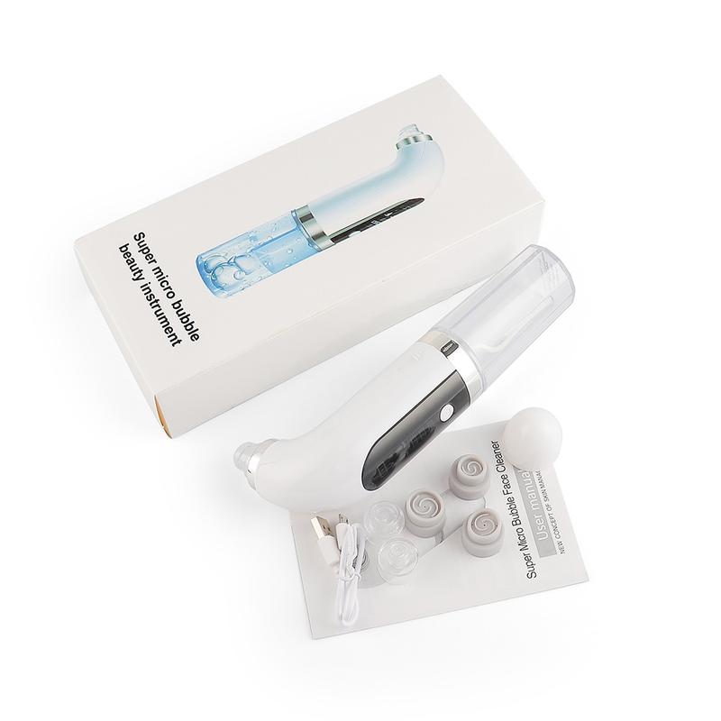 Blackhead Removal Portable bubble blackhead Massager Cleanning 5-Modes Deep Suction Skin Care Tool 6