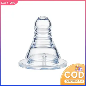KOI Dot Botol Bayi 3.8cm Slim Ceck standard pacifier Dot Nipple Leher Dot Ulir BPA free empeng bayi