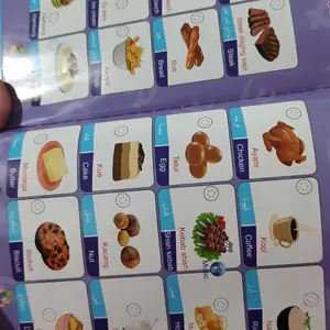 COD Buku Interaktif Belajar Sambil Bermain dan Bernyanyi Mainan Suara Edukasi Anak 3 Bahasa Indonesia Inggris Arab 26 Halaman Touch Sound Lengkap untuk Tk Paud Balita Huruf Angka Binatang Buah Warna Profesi Waterproof Bisa Dihapus Kembali
