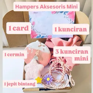 Paket Hampers Gift Box Kado Cewek Scrunchie Kado Ulang Tahun Kado Valentine  Mini Aksesoris Termurah Lengkap
