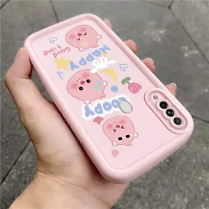 Casing Hp untuk OPPO A31 A8 Case Pola capybara lucu kartun Kasing ponsel silikon Kesing Pelindung Lensa Cesing Anti-Drop Handphone Softcase