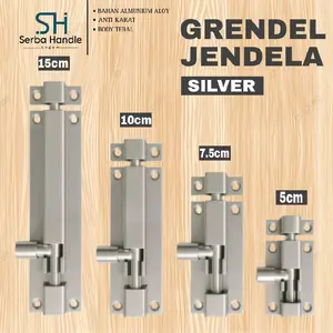 GRENDEL SLOT PINTU RUMAH / JENDELA UKURAN 2 Inch 3 Inch 6 Inch 12 Inch 24 Inch