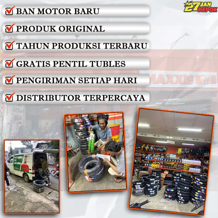 [SATUAN] Ban Motor Scoopy Donat Maxxis M922 Ring 12 Tubles Ban Motor Tubeless Scoopy Fazzio Freego Ring 12 8