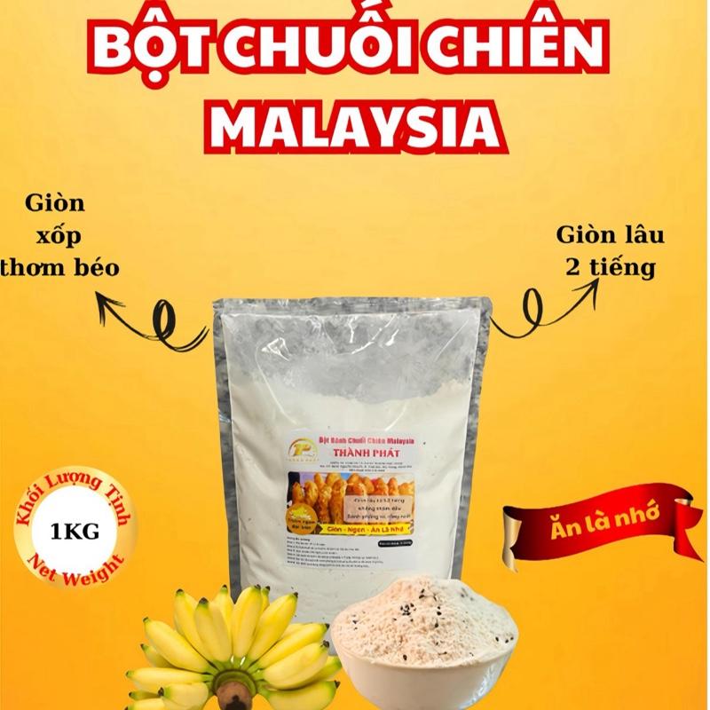 1kg Bột Chuối Chiên Malaysia Thành Phát Thơm Ngon