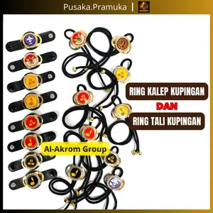 Ring Kacu Hasduk Pramuka Model Kalep dan Tali Kupingan Untuk Siaga Penggalang Penegak dan Pembina