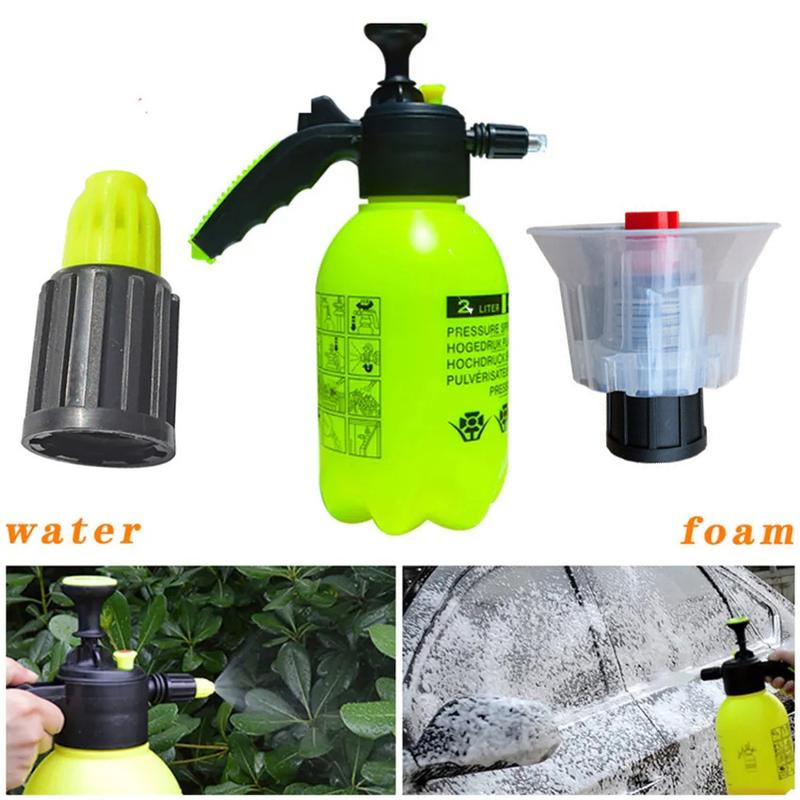 Product Introduction of Foam Nozzle Hand Operated Pump Foam Sprayer Hand Pressurized Foam Water Sprayer Car Wash Manual Snow Foam Lance Nozzle 17