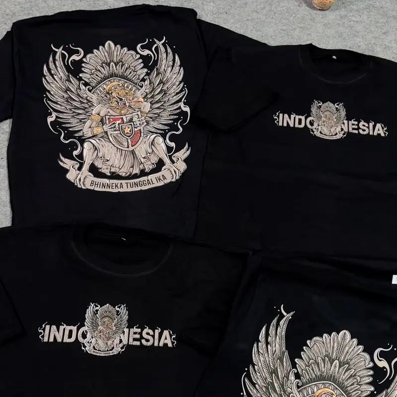 Kaos Garuda Bhinneka Tunggal Ika GWK Cotton Combed 24s 0