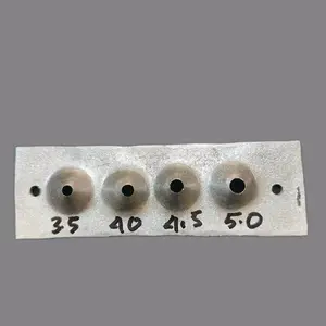 Serutan Bambu Variasi Lubang 3,5 4,0 4,5 5,0 mm dari Plat Baja untuk Ruji/Jari-jari Sangkar Burung - Kitchenware