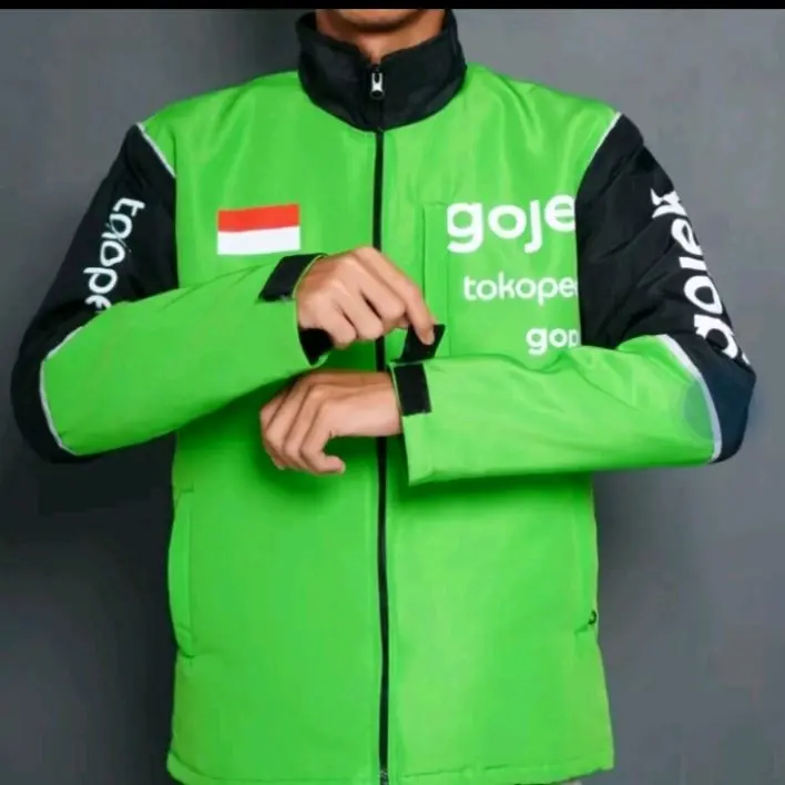 jaket GOJEK GOTO TERBARU kualitas terbaik  versi 2024 bomber Pria Wanita 0