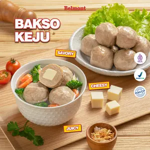 Bakso Keju Cheddar Premium Grand Belmont 250gram/pack