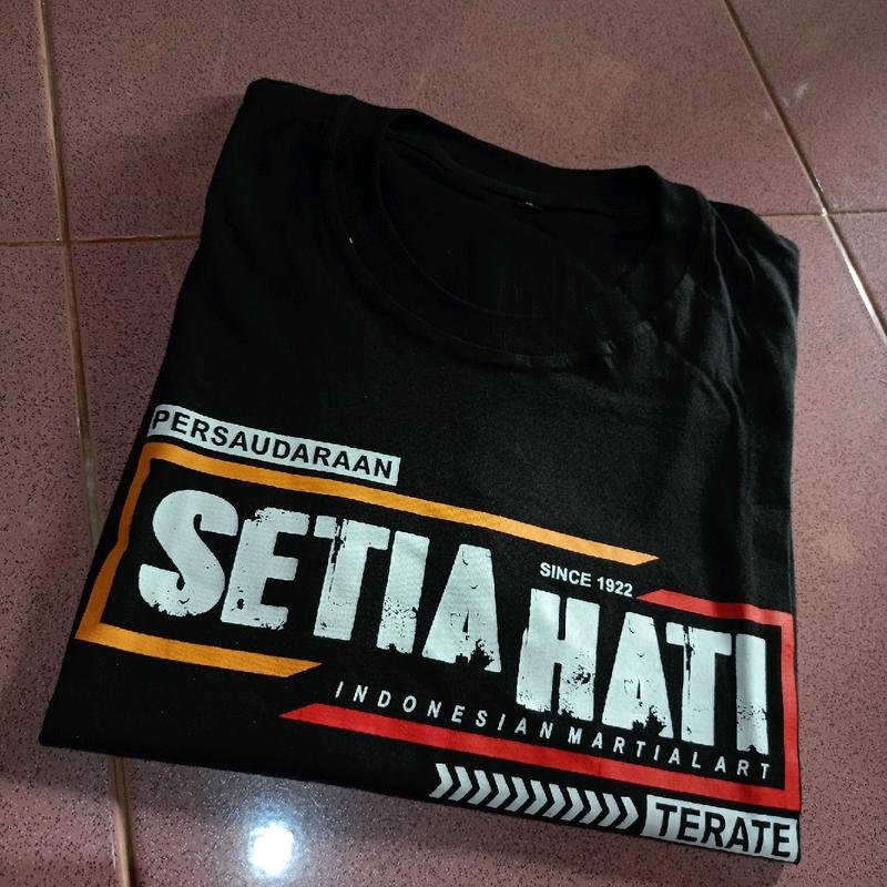 Kaos Psht Setia Hati Terate Katun Lengan Pendek 6