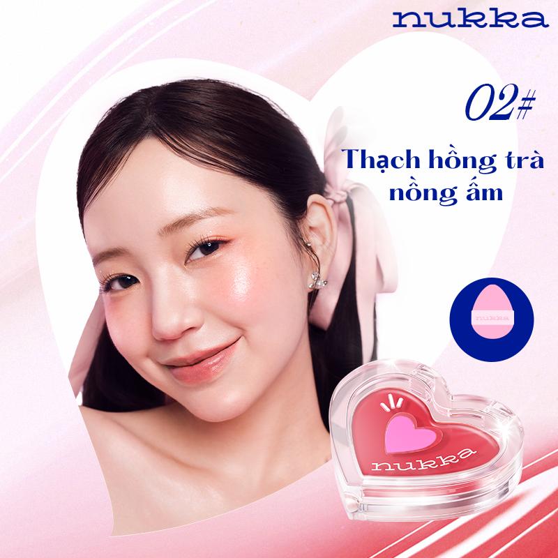 Product Introduction of [Live] Nukka Má Hồng Kem Highlight Hiệu Ứng Ánh Nước - Căng Bóng Dưỡng Ẩm, Tạo Khối Khuôn Mặt, Nâng Tone Tự Nhiên 5
