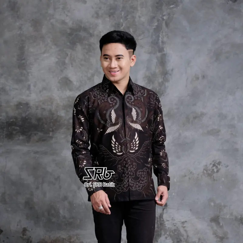 SET BATIK COUPLE GAMIS DAN KEMEJA JUMBO M L XL XXL  Setelan Sarimbit Keluarga Batik couple Pasangan Muslim 1 3