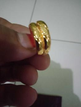 Product Review of CINCIN ULAR TERBUAT DARI KOIN ASLI ANTI LUNTUR ANTI KARAT from U** 1