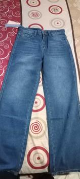 Product Review of DISYAK - HighWaist Loose Jeans Celana Panjang Boyfriend Standar Vintage Blue 109-209 from p**i 1