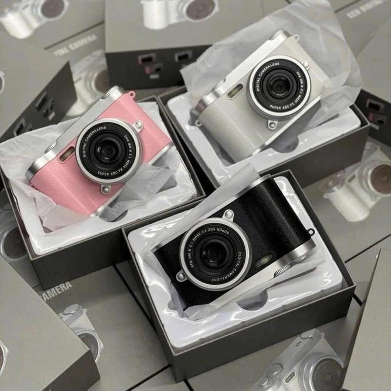 Máy Ảnh CCD, Máy Ảnh Kĩ Thuật Số Đa Năng, Vừa Làm Máy Ảnh Vừa Làm Máy Chơi Game Tặng Kèm Thẻ Nhớ 512G