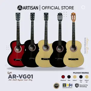 ARTISAN Gitar Akustik Beginner AR - VG01 Senar String Guitar