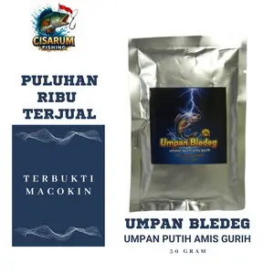 Umpan Bledeg Ikan mas amis gurih, umpan putih gacor