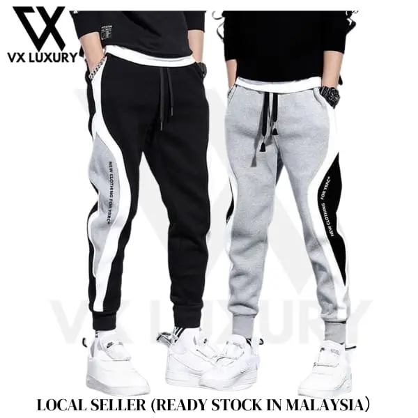 Unisex Jogger Pants Sport Sweatpants Long Pants Seluar Sukan Seluar panjang Seluar Sport Clothing Outdoor Pocket