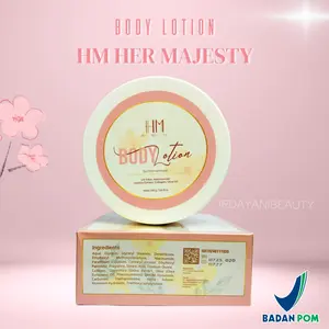 Handbody  Body Lotion  HM Her Majesty By HikmaAhmad Original 100% |  Lotion Day  Perawatan Tubuh Mencerahkan Melembabkan menghilangkan streatcmart  menghilangkan bekas luka
