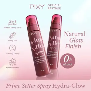 NEW PIXY PRIME SETTER SPRAY HYDRA GLOW ( PRIMER SEKALIGUS SETTING SPRAY