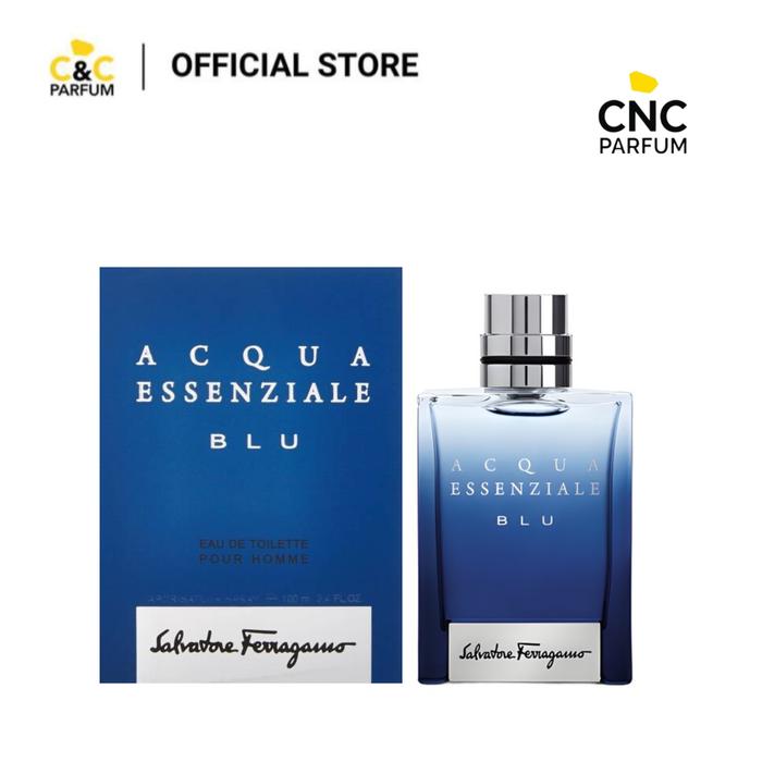 Gambar Salvatore Ferragamo Acqua Essenziale Blu EDT 100Ml dari C&C Official Store Kota Administrasi Jakarta Selatan Tokopedia