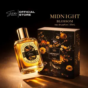 MIDNIGHT BLOSSOM Seen Midnight Blossom Varian 55ml Eau De Parfume Tahan Lama Romantic