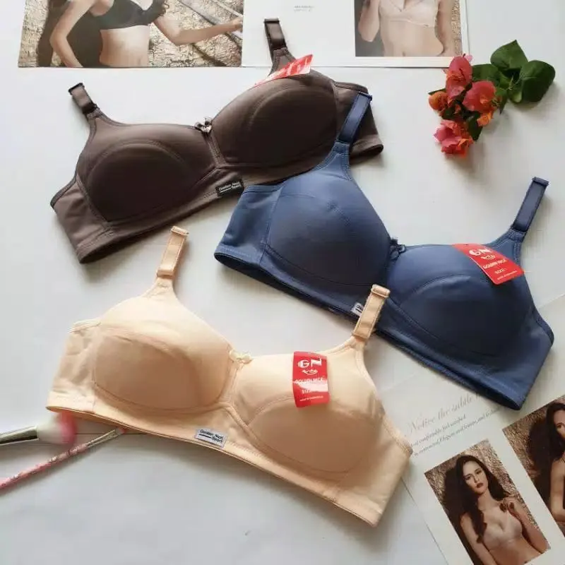 Golden Nick Bra Sport Tanpa Kawat Tanpa Busa Bh Busa Tipis