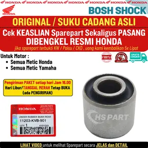 Bosh Bos Shock Belakang Beat Scoopy Spacy Fi Esp New Karbu Genio PCX ADV  Vario 110 125 150 160 Original Honda Genuine Parts