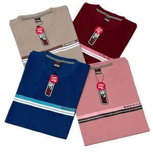 Kaos Salur Model Garis Paket 2 Pcs Baju Cowo Cewe Bahan Semi Katun 24s Ukuran M-XXXL Premium Quality Branded Distro Motif Sablon Pria Panjang Pendek Dewasa Wanita Stripe Keren Lembut Bandung Tulisan